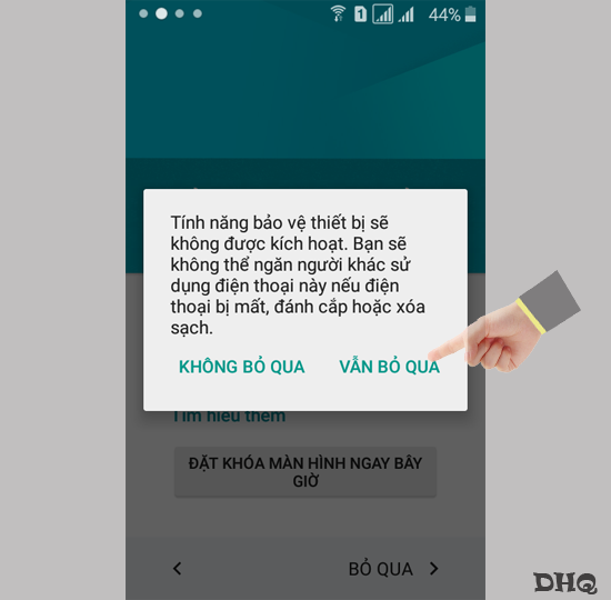 Chọn Bỏ qua